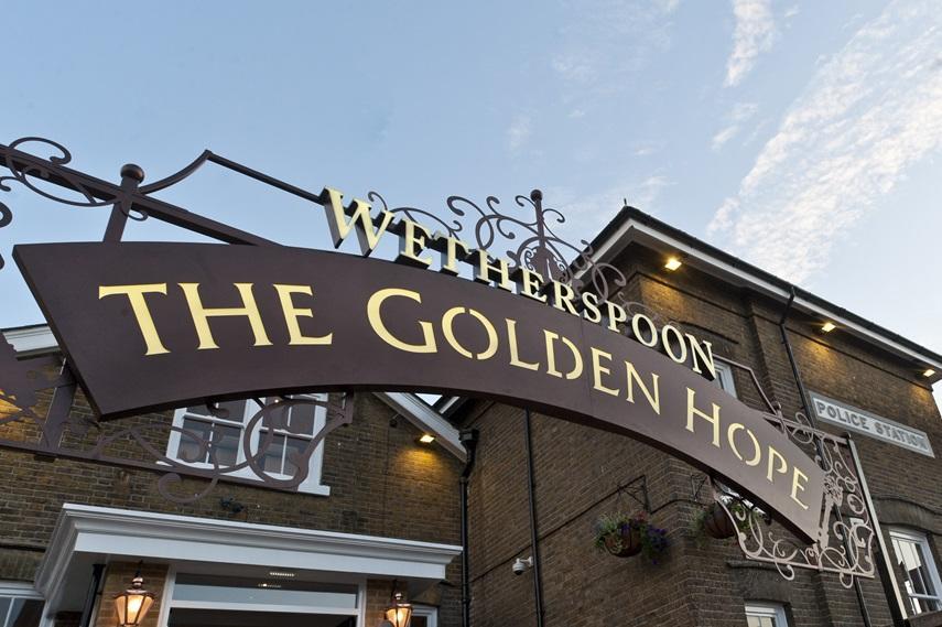 The Golden Hope Wetherspoon Hotel Sittingbourne Exterior photo